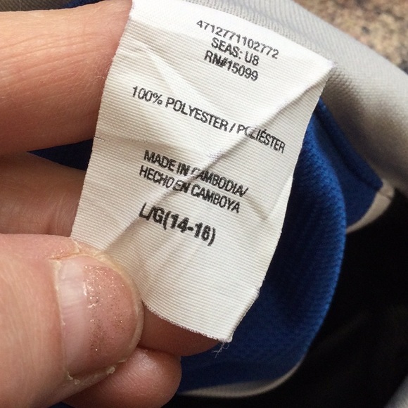 Number 43 v neck boys top - Picture 4 of 4